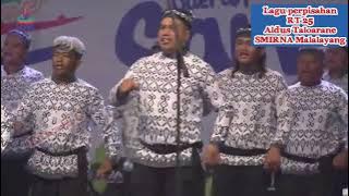 Lagu perpisahan RT 25, ALDUS Taloarane, SMIRNA Malalayang