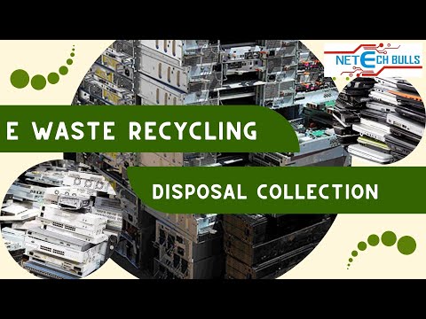 We recycle data destruction, E-waste like laptops, PCs, routers, firewalls, switches