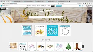 How Silhouette Design Store Credits Work