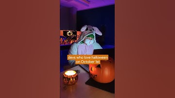 POV: A dev who loves spooky szn
