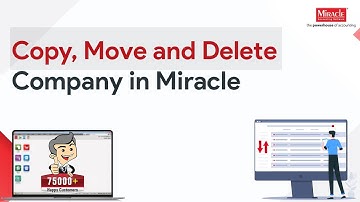 In this tutorial of Miracle Accounting Software, We