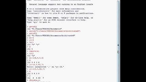 Aprendiendo Mineria de datos en R - Comandos