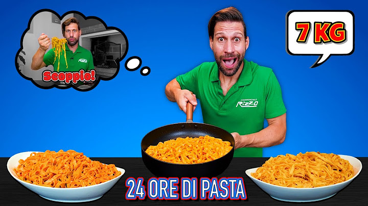 HO MANGIATO SOLO PASTA PER 24 ORE... (Quasi a scoppiare) - CHEAT DAY