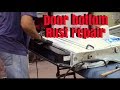 Inner door bottom rust repair chevy c10