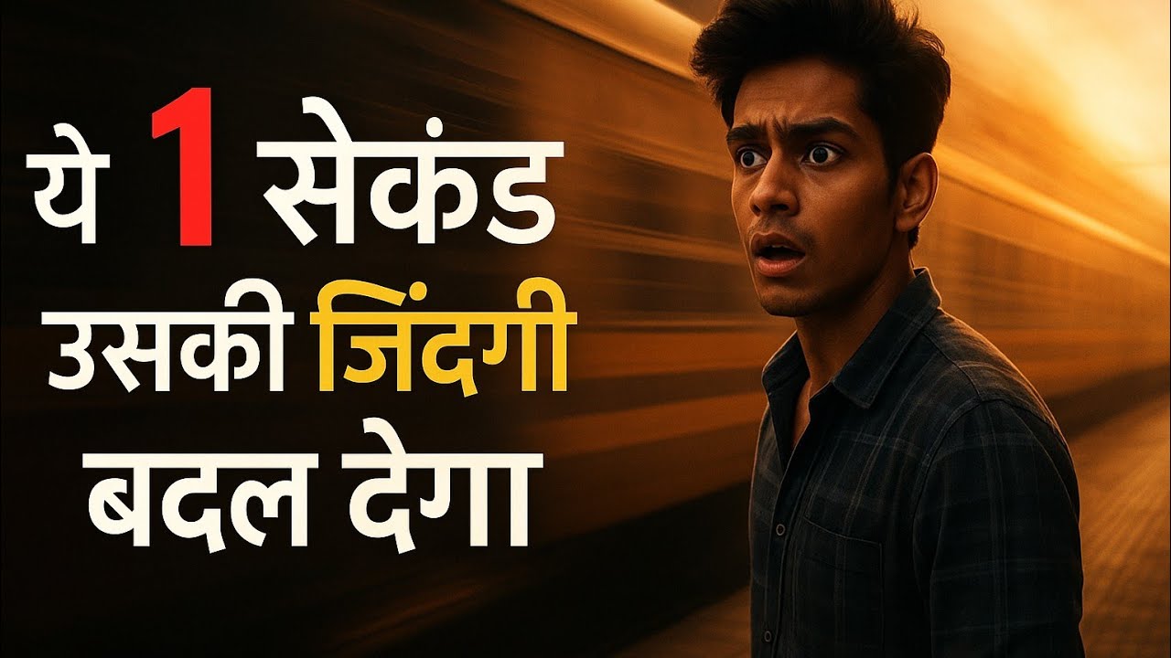 “ये 1 सेकंड उसकी ज़िंदगी बदल देगा”  Powerful motivational story in hindi 