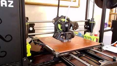 An Octoprint timelapse (Lulzbot TAZ6)