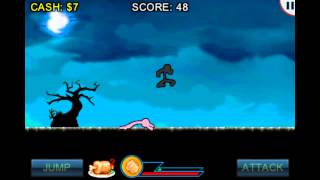 Anger of Stick  - Round 1 - Gameplay on iPod touch screenshot 1