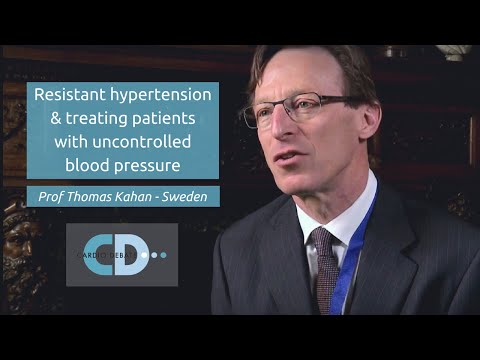 Resistant hypertension & treating patients with uncontrolled blood pressure - Prof Thomas Kahan