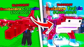 Stealing OP BLOODROT MYTHICS in Roblox Steal a Brainrot!