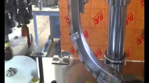 Monoblock 4 head ROPP Capping machine with Cup placement machine