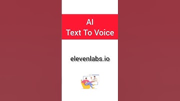 AI Text To Voice Generator (elevenlabs.io) #shorts #technology #ai