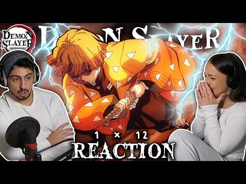 OMG ZENITSU! Demon Slayer 1x12 REACTION! | "The Boar Bears Its Fangs, Zenitsu Sleeps"