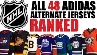ALL 48 Adidas Alternate Jerseys Ranked!