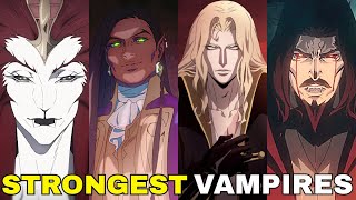 The Most Powerful Vampires of Netflix's Castlevania (Compilation)