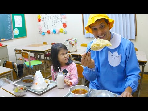 World's Best School Lunch ★ ONLY in JAPAN