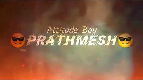 😎 PRATHAMESH 😎 name what