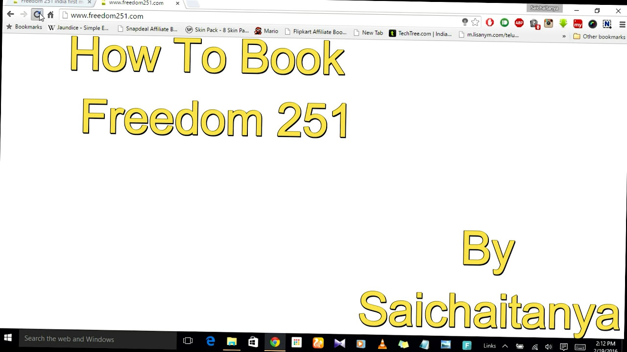 How To Book Freedom 251 100 Working