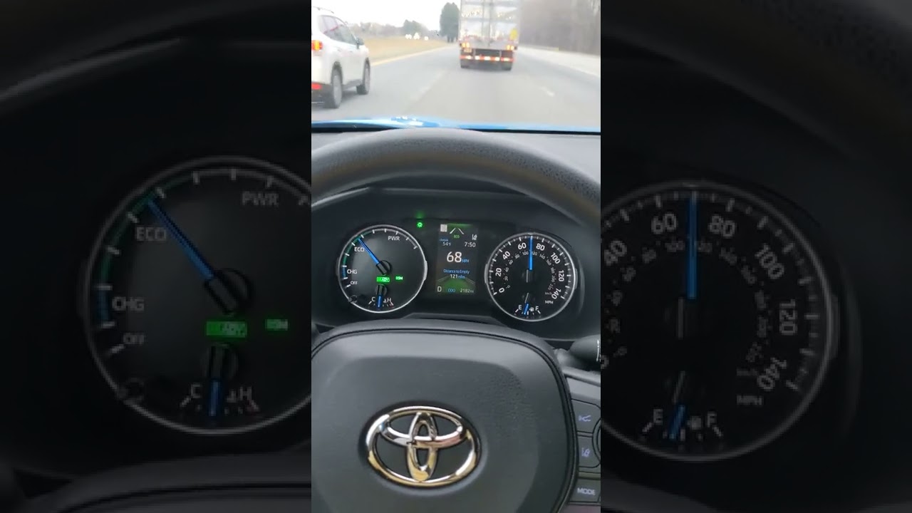 The Real MPG Of The 2021 Toyota Rav4 Hybrid! 
