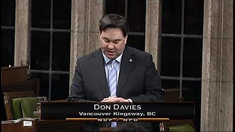 Don's Speech on changes to the Controlled Drugs Act