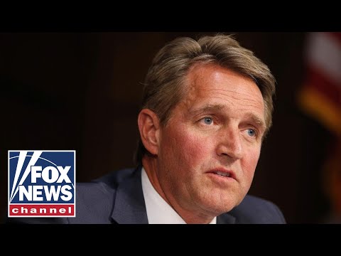 Senator Jeff Flake delivers his farewell address