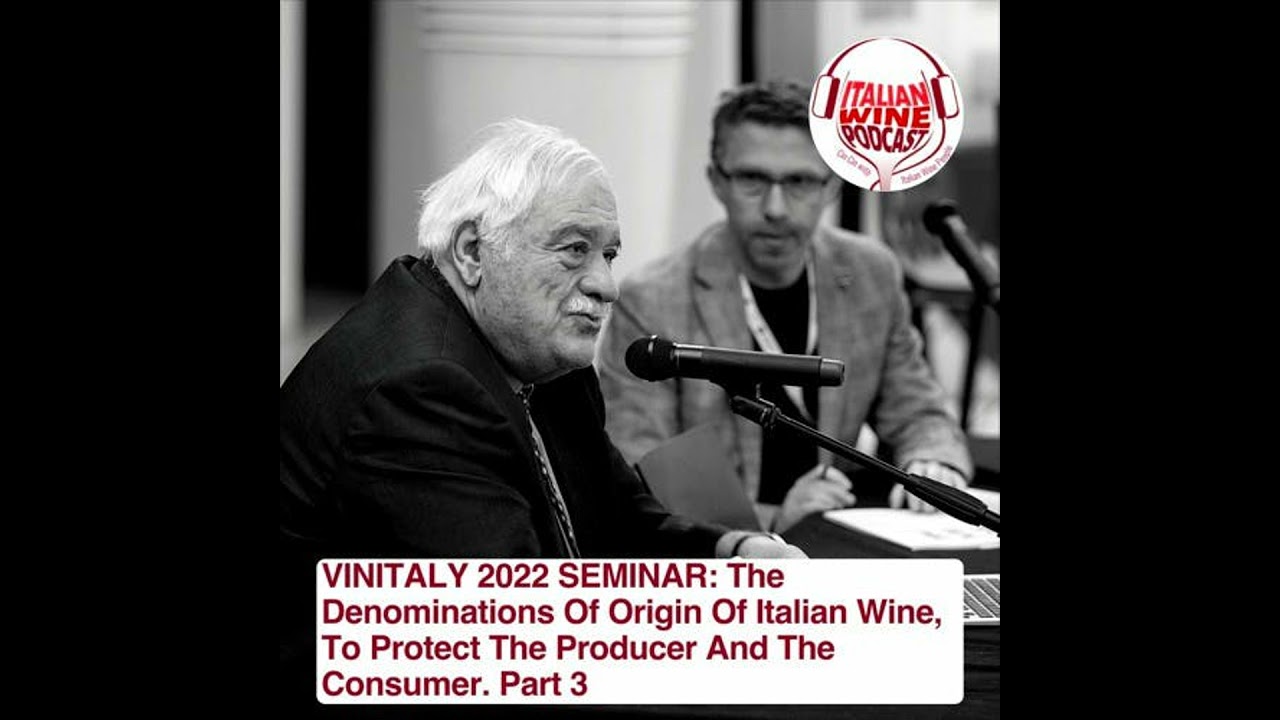 Ep. 930 The DOC Regulation Wines Seminar Part 3 | Everybody Needs A Bit Of Scienza