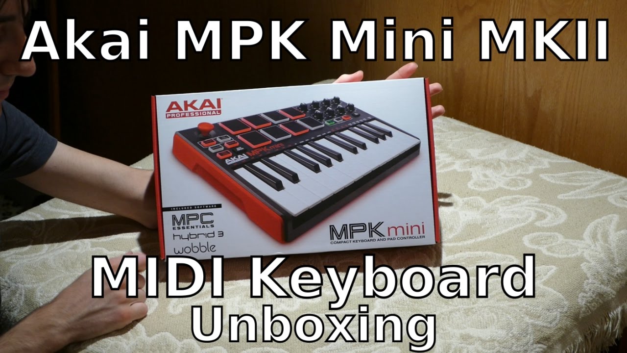 Portable MIDI Controller MPK Mini mkII