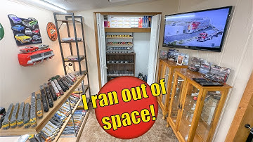 Model Train Room Upgrade and New Locomotive Display Cases