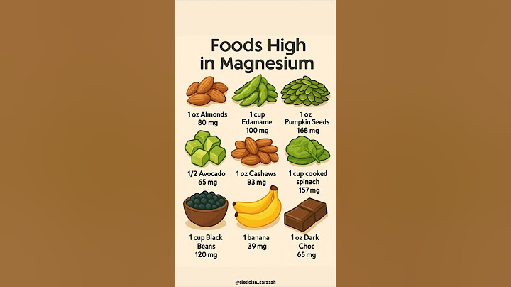Top  Magnesium-Rich Foods | Boost Energy, Relax Muscles Naturally! #healthyeating #healthylifestyle