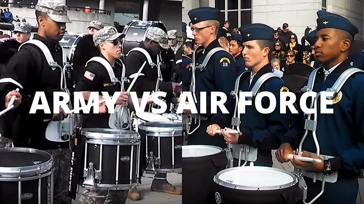 Drumline Battle | Army vs Air Force (Who Won?) - DayDayNews