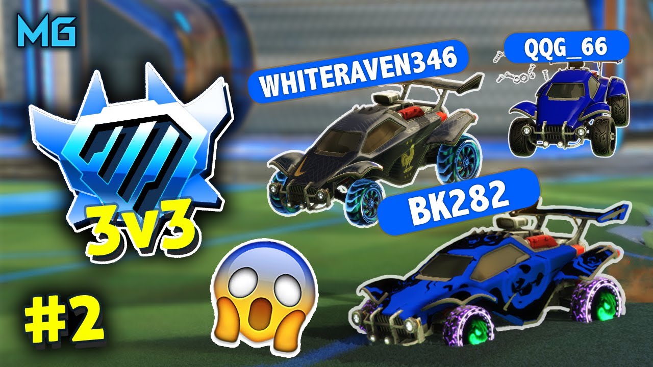 INSANE Comeback on our 3v3 Ranked Competitive Match In Rocket League ...