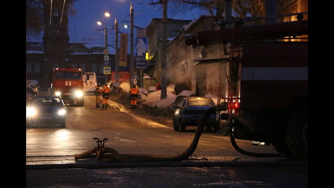 Пожар за волгой самара