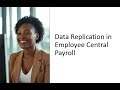 Data Replication in Employee Central Payroll #successfactors #sap