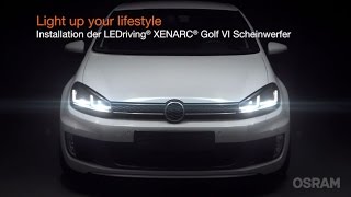 OSRAM LEDriving XENARC Scheinwerfer für Golf VI: Installationsvideo