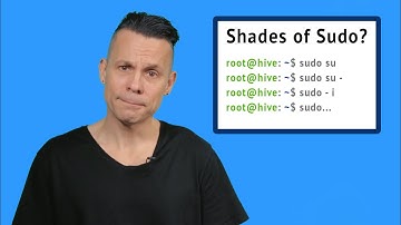 The different shades of sudo