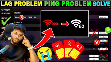 FREE FIRE NETWORK ISSUE SOLVE//FREE FIRE PING PROBLEM SOLVE//NORMAL PING NOT WORKING PG GAMER PIJUSH