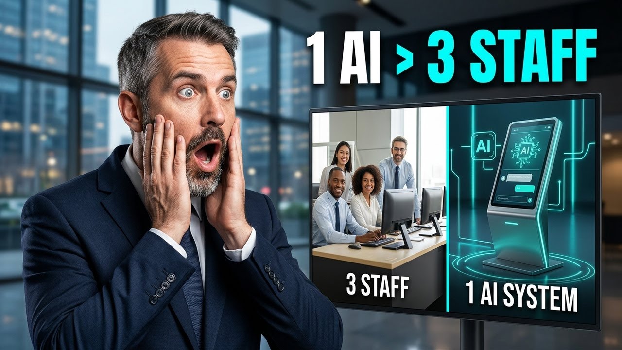 Staff Using One System Hiring 3 Front Desk Staff? One AI System Does It Better - YouTube