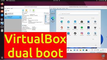 Dual boot Windows 11 & Linux on a VirtualBox VM