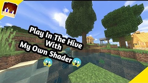 Skywars In the Hive With My Own Shader😱😱 [Itz Mfat]
