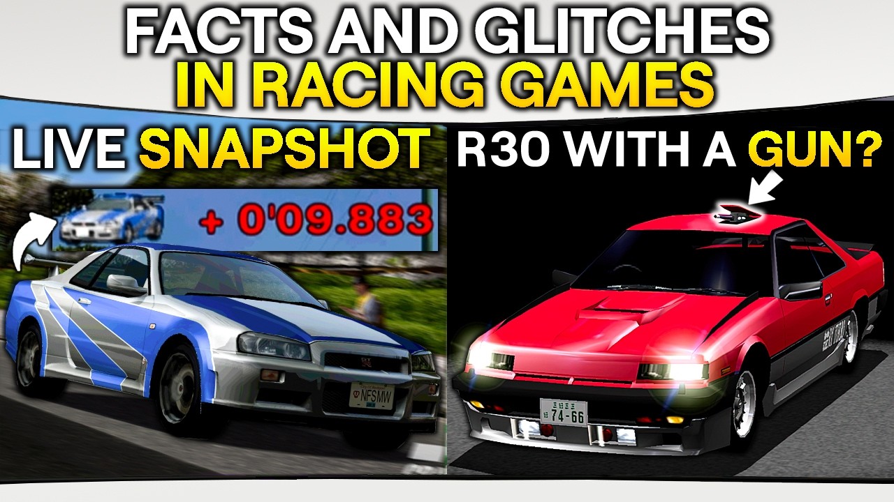 17 Minutes of Facts and Glitches in Racing Games