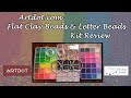 ARTDOT.com Flat Clay Beads & Letter Beads Kit Review #artdot