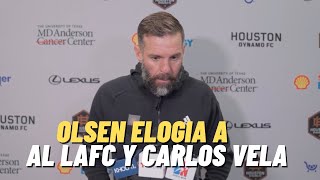 HOUSTON DYNAMO VS LAFC BEN OLSEN Conferencia Pre Partido
