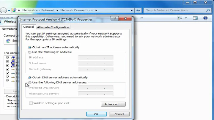 How to Setup a DNS server and Speed up your Internet in Windows 7