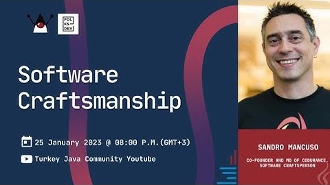 Software Craftsmanship with Sandro Mancuso