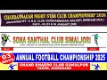 SONA SANTHAL CLUB SIMALJORI//CHANDAN NAGAR FIXTURE UPDATE//GOKULPUR UPDATE (MALDA FOOTBALL VLOGGER)