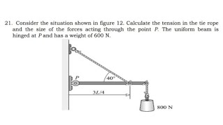 Static equilibrium question two..