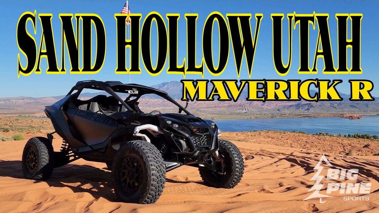 Sand Hollow! Sand & Rocks! Let's see if the MAVERICK R is any good ...