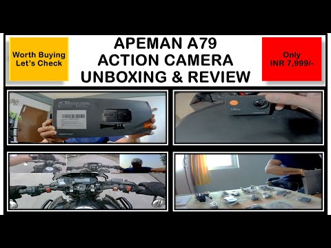 Apeman A79 Action Camera   Unboxing   Review   Worth Buying  