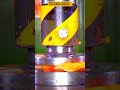 Hydraulic press  topvid point  shorts shortyoutubehydraulicpress