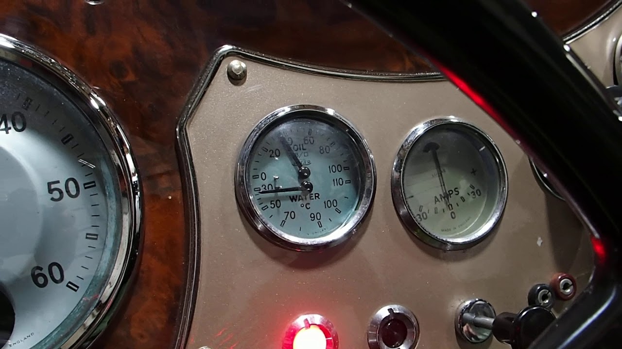 MG TD/C mark II cold start