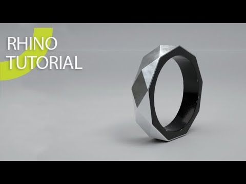 Rhino 7 3D Telsa Cyber ring Tuturial